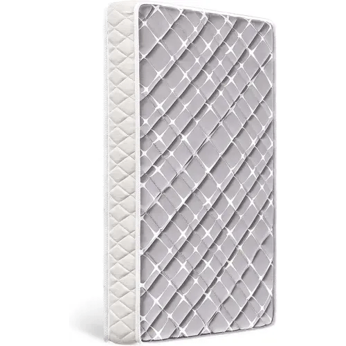 Premium Dual-Sided Baby Crib Mattress and Toddler Mattress - 52" x 27.6" x 5" - Breathable - Firm Soft - Fits Standard Cribs and Toddler Beds