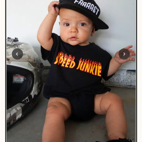Speed Junkie Baby Romper