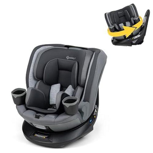 Safety 1st Turn and Go 360 DLX 360 Car Seat, Rotating All-in-One Convertible Car Seat, Stonington