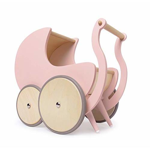 Kinderfeets Pram Walker - Toy Stroller for for Babies, Kids, and Toddlers | Sustainable and Eco-Friendly | 2-in-1 Walker and Stroller Design