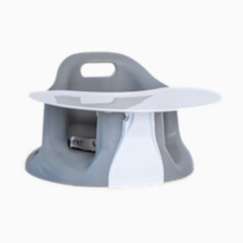Upseat Baby Floor & Booster Seat with Tray - Grey