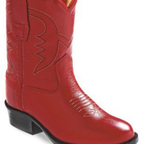Old West Toddler Western Boots - Round Toe