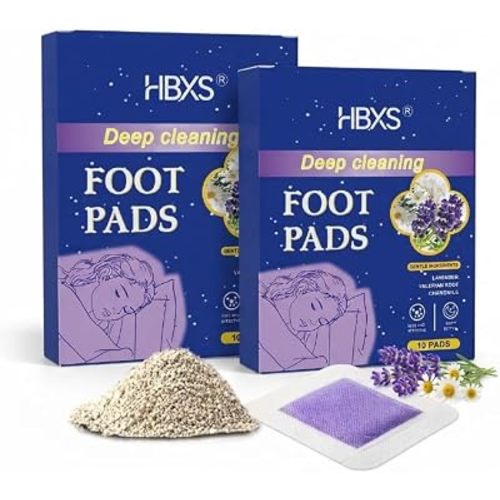 Foot Pads | Traditional Herbal Blend | Easy Nighttime Foot Care | Ready to Use Foot Patches-20 Packs