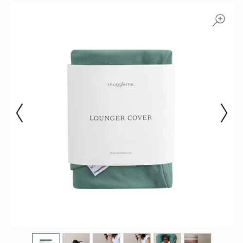 Infant Lounger Cover | Moss