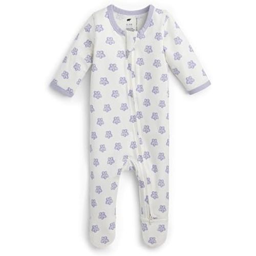 monica + andy Baby Organic Zipper One-Piece