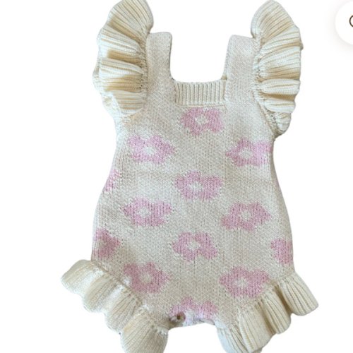 Luna + Luca Floral Frills Romper