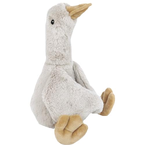 MON AMI Gray PRU Goose 12-Inch Stuffed Animal for Boys & Girls | Soft Goose Plush Toy with Weighted Base | Storytime Companion | Nursery Décor for All Ages
