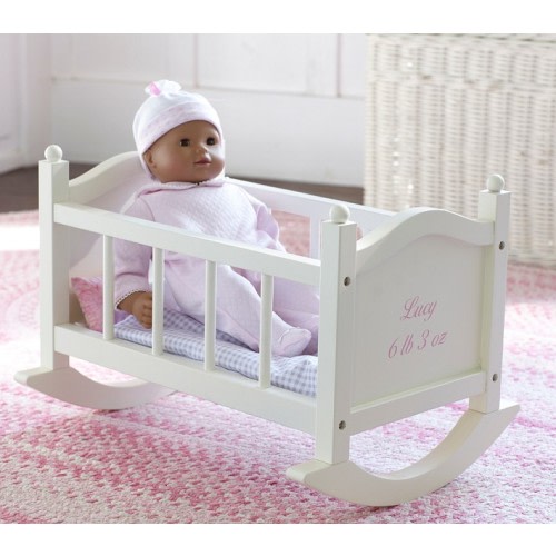 Doll Cradle Wooden Toy for Dolls | Pottery Barn Kids
