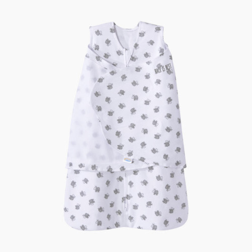 Halo SleepSack Swaddle Cotton - White Lamb Scribble, Small