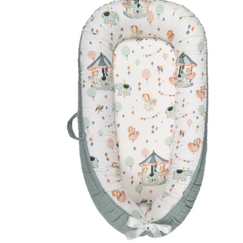 Premium Cotton Baby Lounger Nest