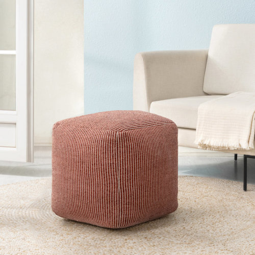 Hokku Designs Marta Upholstered Pouf Ottoman & Reviews | Wayfair