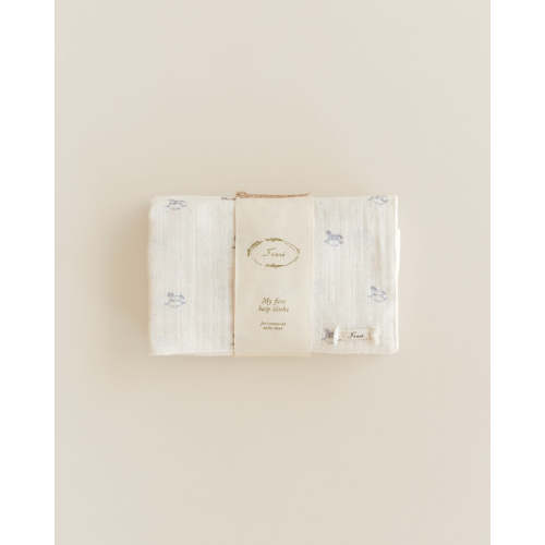 Burp Cloth - Rocking horse (set of 2)