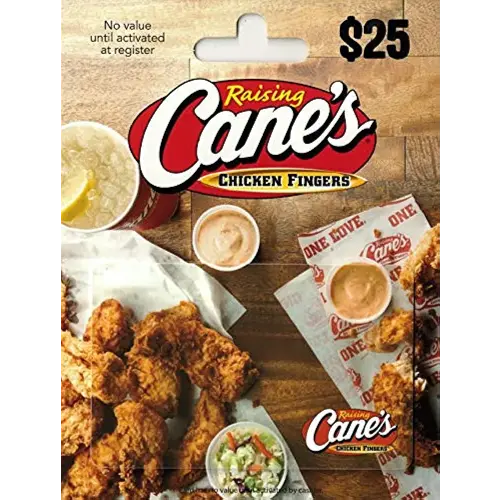 Raising Cane's Gift Card