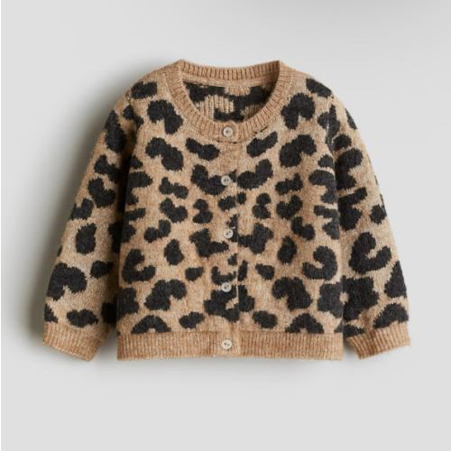 PATTERNED CARDIGAN