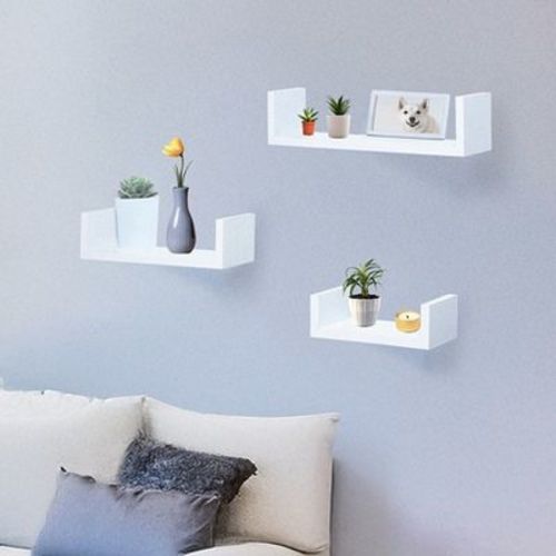 The Lakeside Collection 3-Pc. Floating Wood Shelves 1 Pieces