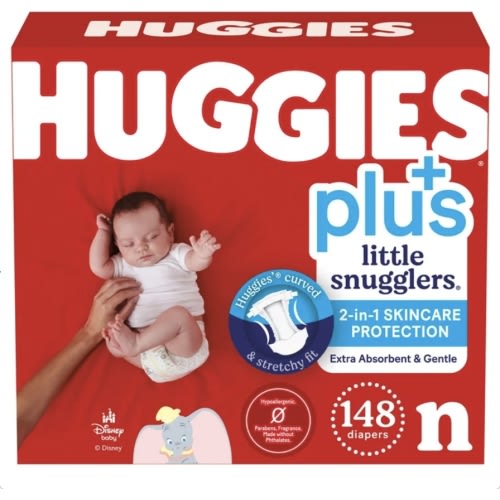 Huggies Plus Diapers Size Newborn | Costco