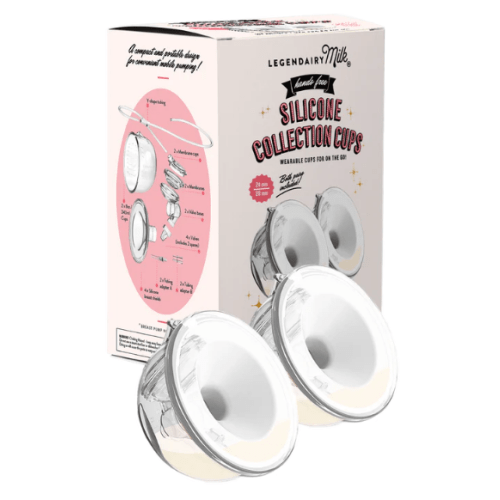 Silicone Milk Collection Cups | Legendairy Milk