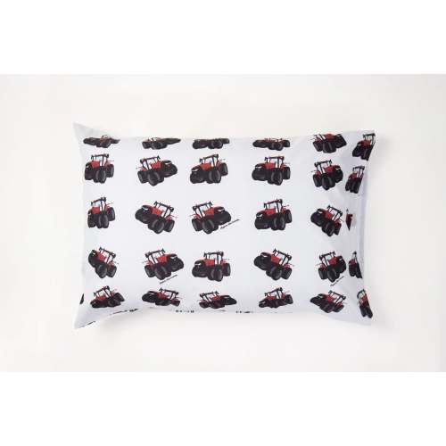 Big Red Tractor Pillow Case