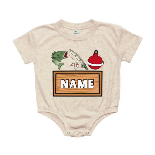 Boys Bass Fishing Name Bubble - CUSTOM – Little Southern Brand
