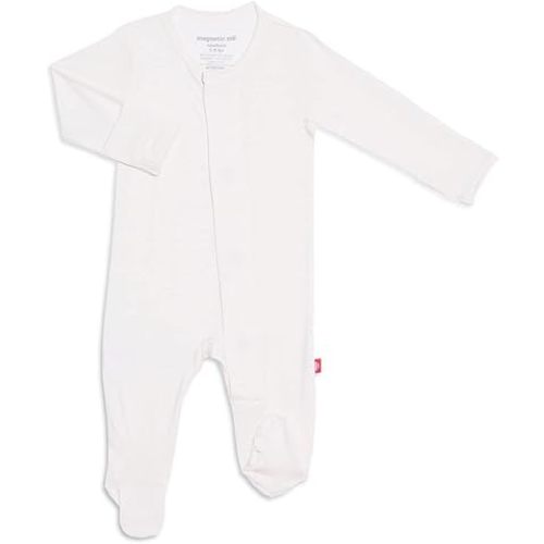 Magnetic Me Footie Pajamas Soft Modal Baby Sleepwear with Quick Magnetic Fastener | Boys and Girls Sleeper Preemie-24 Months