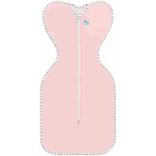 Love To Dream Swaddle UP 1.0 TOG, Dusty Pink, Newborn, 5-8.5 lbs., Dramatically Better Sleep, Allow Baby to Sleep in Their Preferred arms up Position for self-Soothing, snug fit Calms Startle Reflex