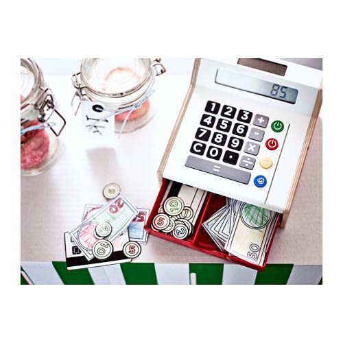 DUKTIG Toy cash register - - - IKEA