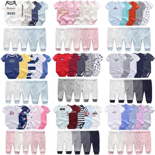 Newborn Baby Clothes 9-Piece 100% Cotton Soft Comfortable Unisex - TikTok Shop