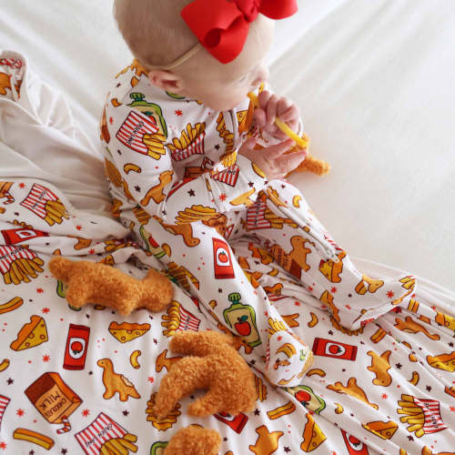 Tiny Bites Zipper Footie