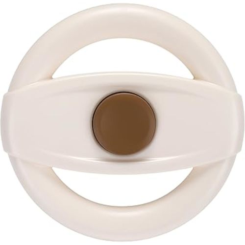 Accmor Stroller Steering Wheel Toy, Pretend Driving Simulated Steering Wheel for Stroller Shopping Carts Universal Detachable Funny Toy Attachment Accessories