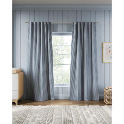 Herringbone Stripe Blackout Curtain