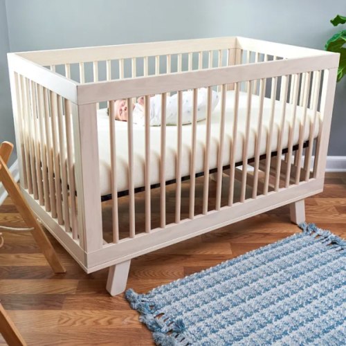 Breathable Organic 2-Stage Baby Crib Mattress