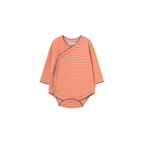 Rib Wrap Onesie (Summer Red Stripes) | The Yo Store | Portland, OR