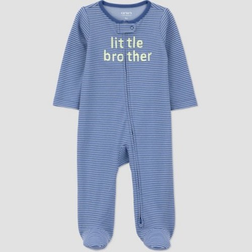 Carter's Just One You®️ Baby Boys' Little Brother Sleep N' Play - Blue Newborn