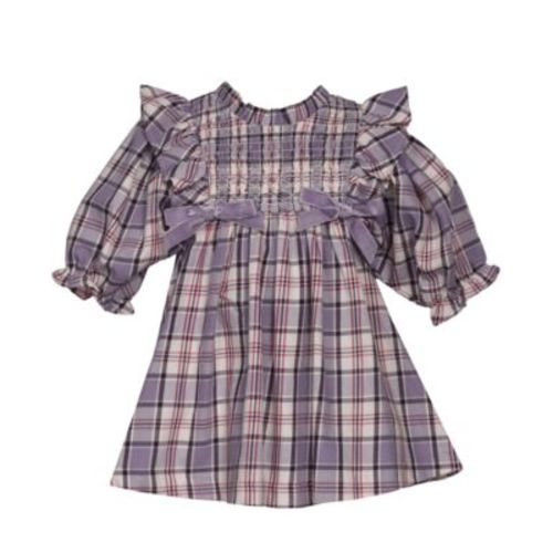 Baby Girls' Smocked Plaid Dress