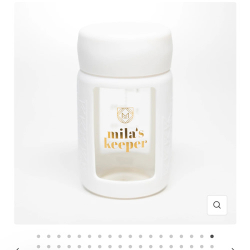 Glass Breast Milk Bottles (Set of 2)