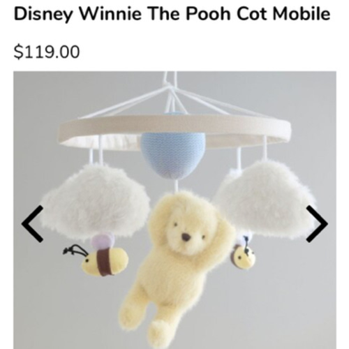 Disney® Winnie The Pooh Cot Mobile | Pottery Barn Kids Australia