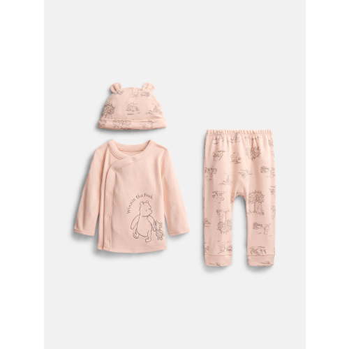 Disney Baby Wishes + Dreams Winnie the Pooh Take Me Home Set, 3-Piece, Sizes Preemie 6/9M