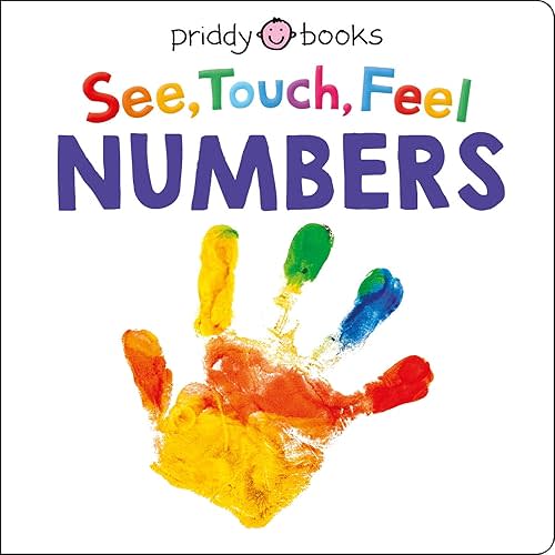 See, Touch, Feel: Numbers Board book – May 16, 2023