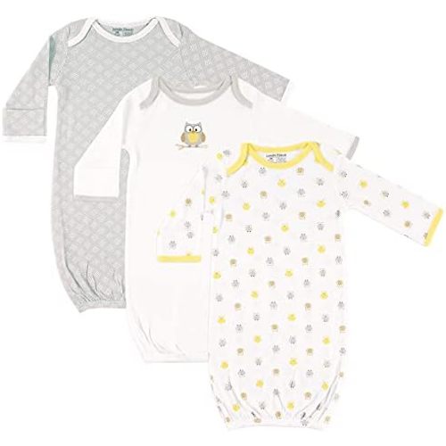Luvable Friends Baby Girls' Cotton Gowns