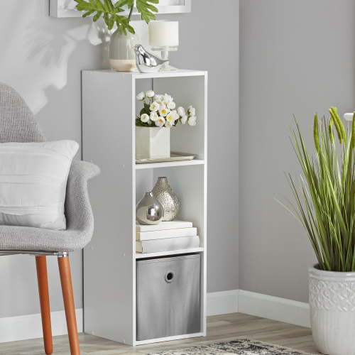 Mainstays 3 Cube Storage Organizer, White