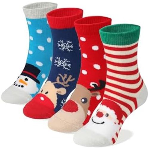 COTTON DAY 7 Days of the Week Kids Girls Cute Fashion Design Socks Gift Box