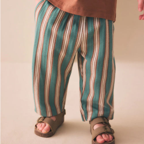 Buy Green Textured Lightweight Joggers (9-12 months) from Next USA