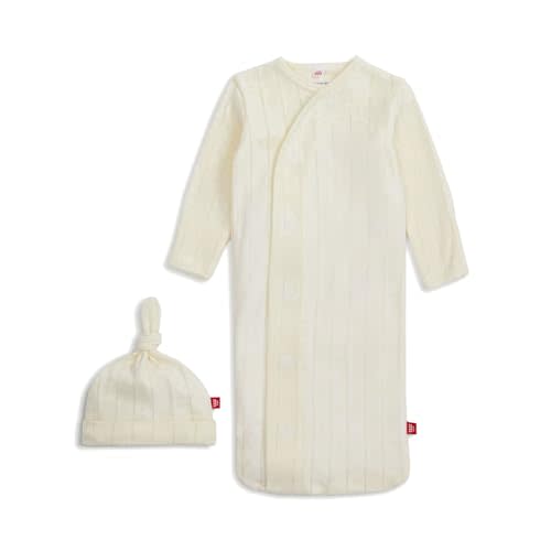 Magnetic Me Organic Cotton Newborn Sleeper Gown & Hat Set | Super Soft Organic Cotton Fabric Sleep Sack