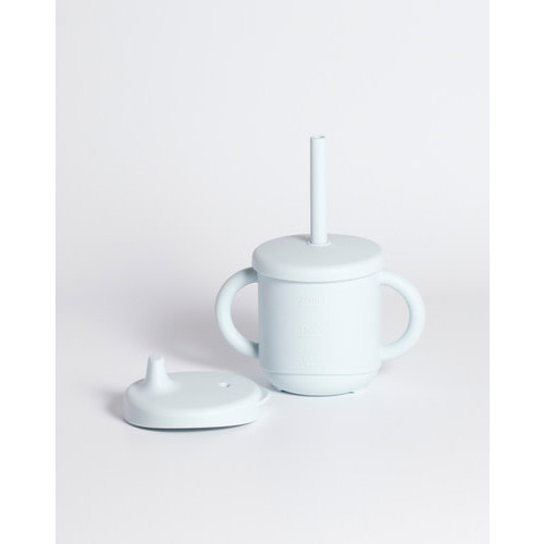 Silicone 3-in-1 Sippy Cup Set - panna cotta