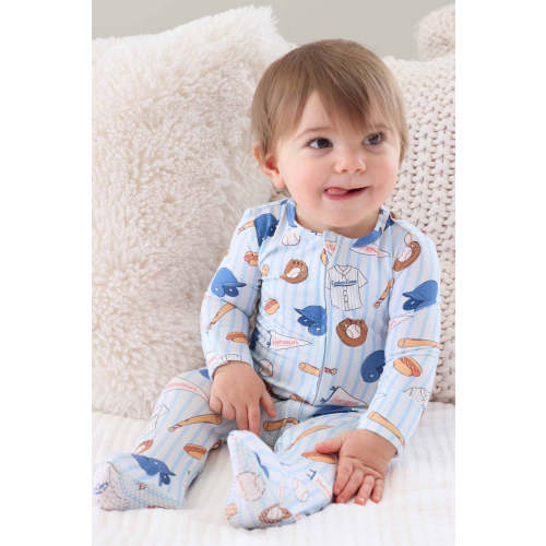 Ballpark Bros Zipper Footie