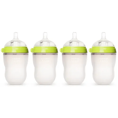 Comotomo Natural Feel Baby Bottle, 4 Pack