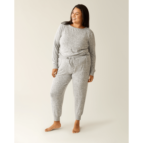 CozyKnit Nursing Pajama & Lounge Set | Grey Heather - Kindred Bravely