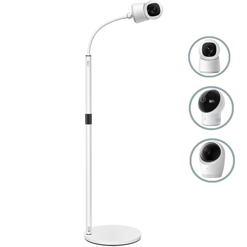 EYSAFT Floor Stand Holder Mount Heavy-Duty Stand Compactible with Owlet Cam/Dream Sight (Gen 3) /Dream 2 /Duo 2 with Adjustable Height and Stable Base,Without Tools or Wall Damage
