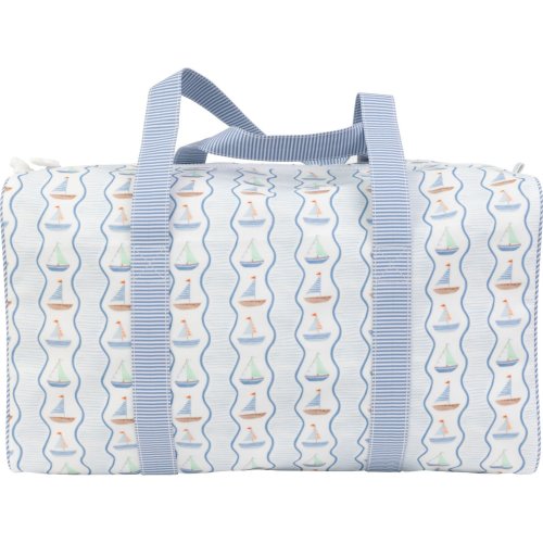 The Duffle Bag, Sailboats - Apple of My Isla Bags | Maisonette