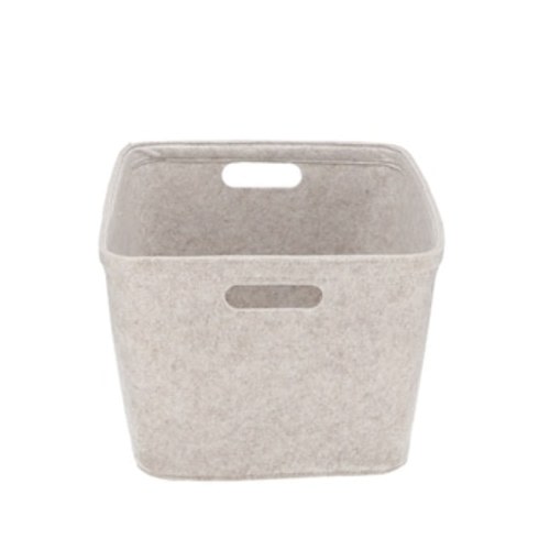 Origin 21 Fabric Bins (14-in W x 10.5-in H x 16.5-in D) Gray Polyester Bin FSI-M-FT-GR at Lowes.com
